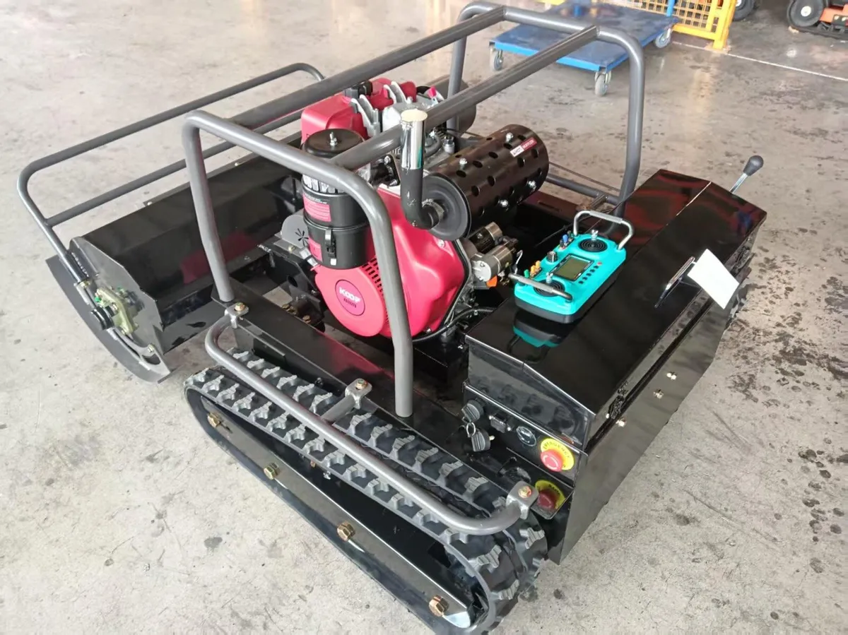 Remote control diesel flail mower - Image 1
