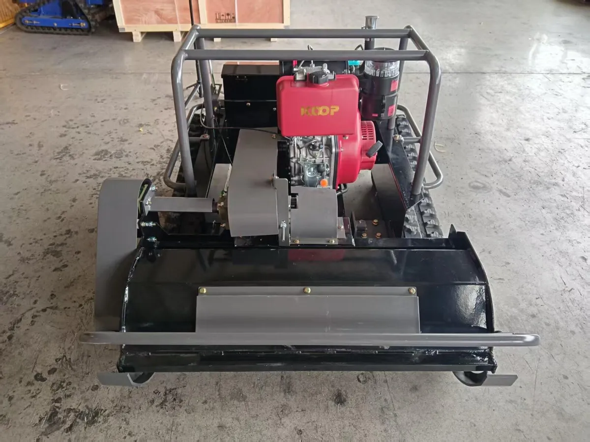 Remote control diesel flail mower - Image 2