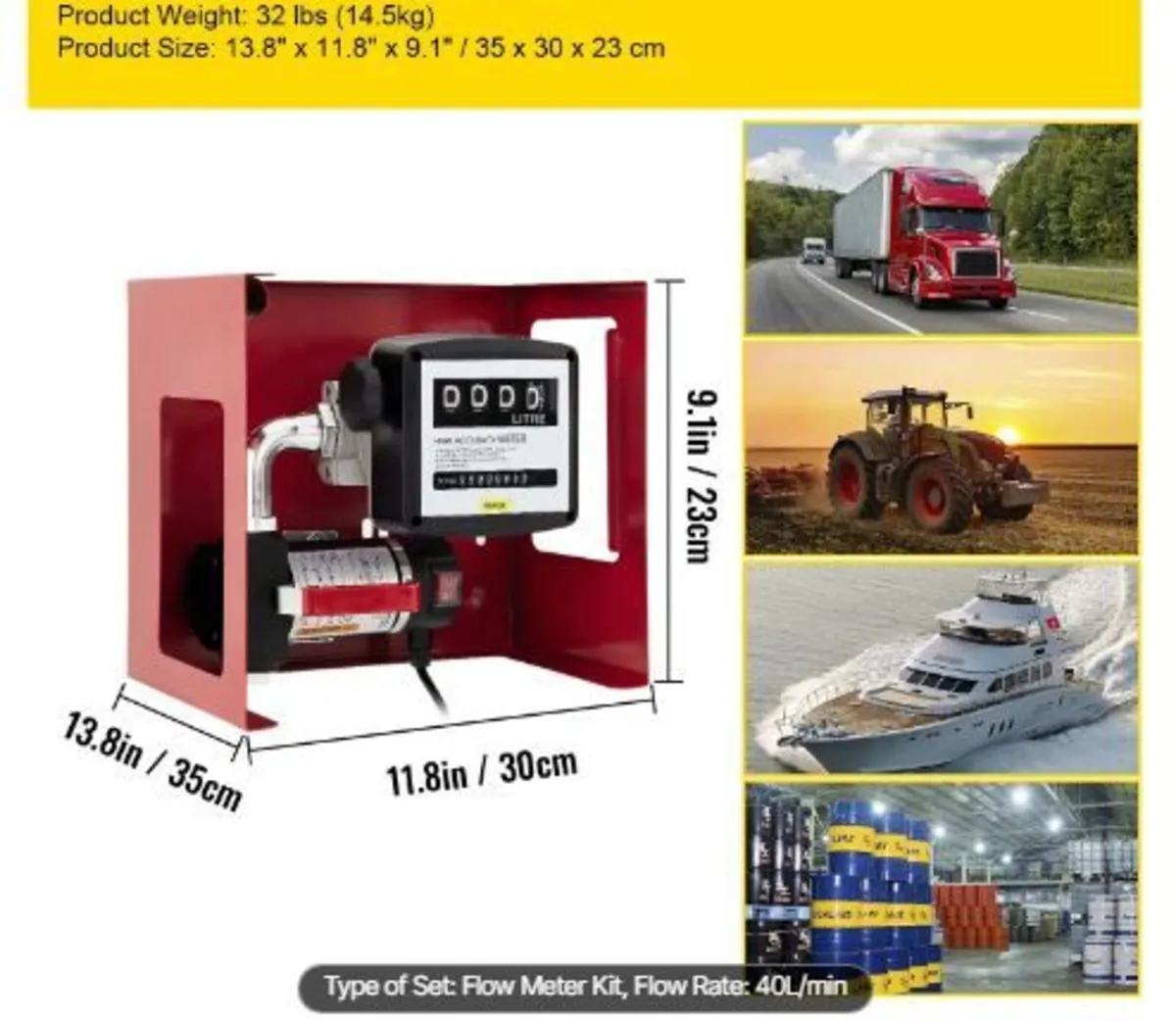 40 L Diesel Pump, Heating Oil Pump - Image 2