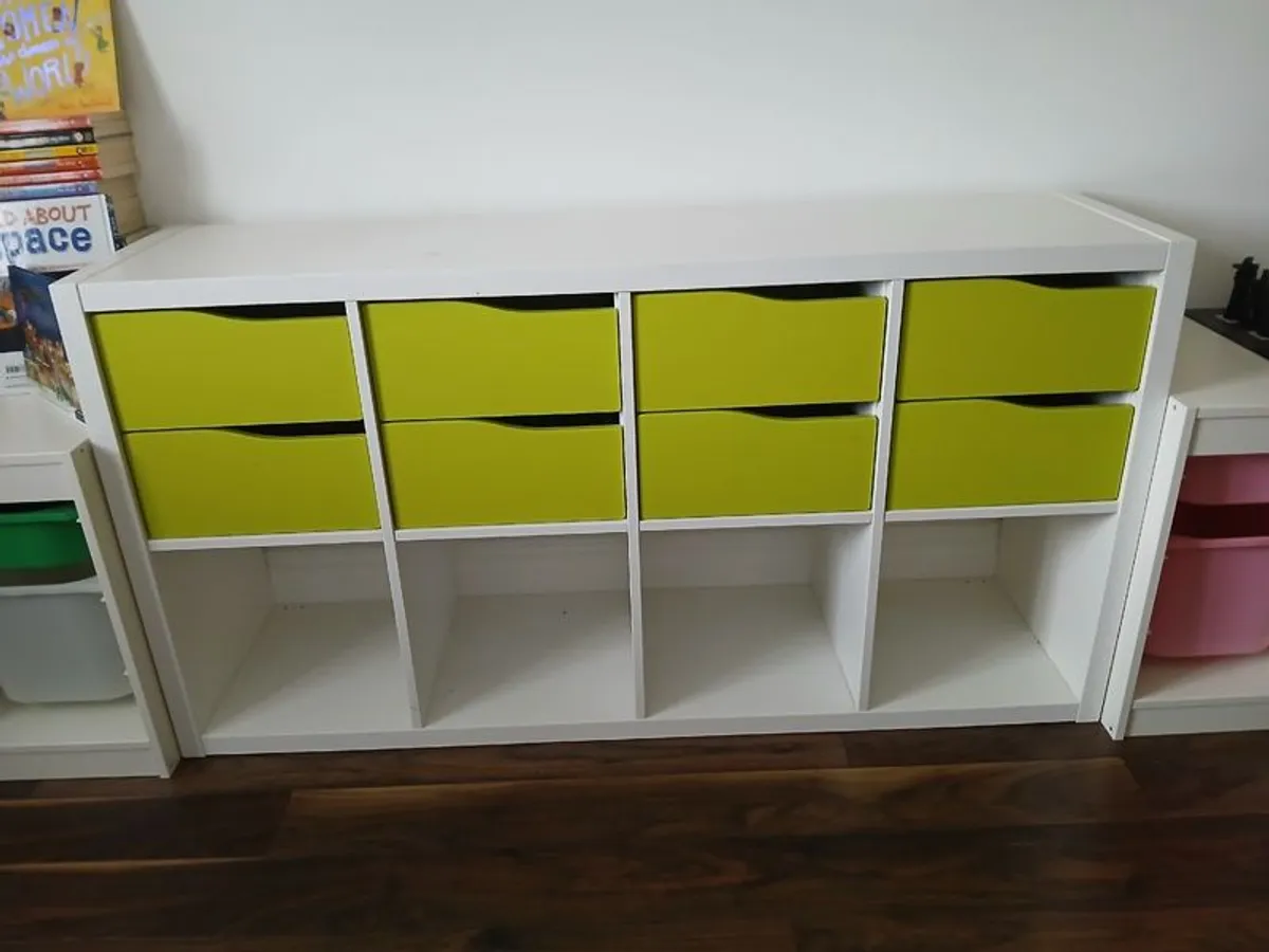 IKEA Kallax drawer & shelving unit