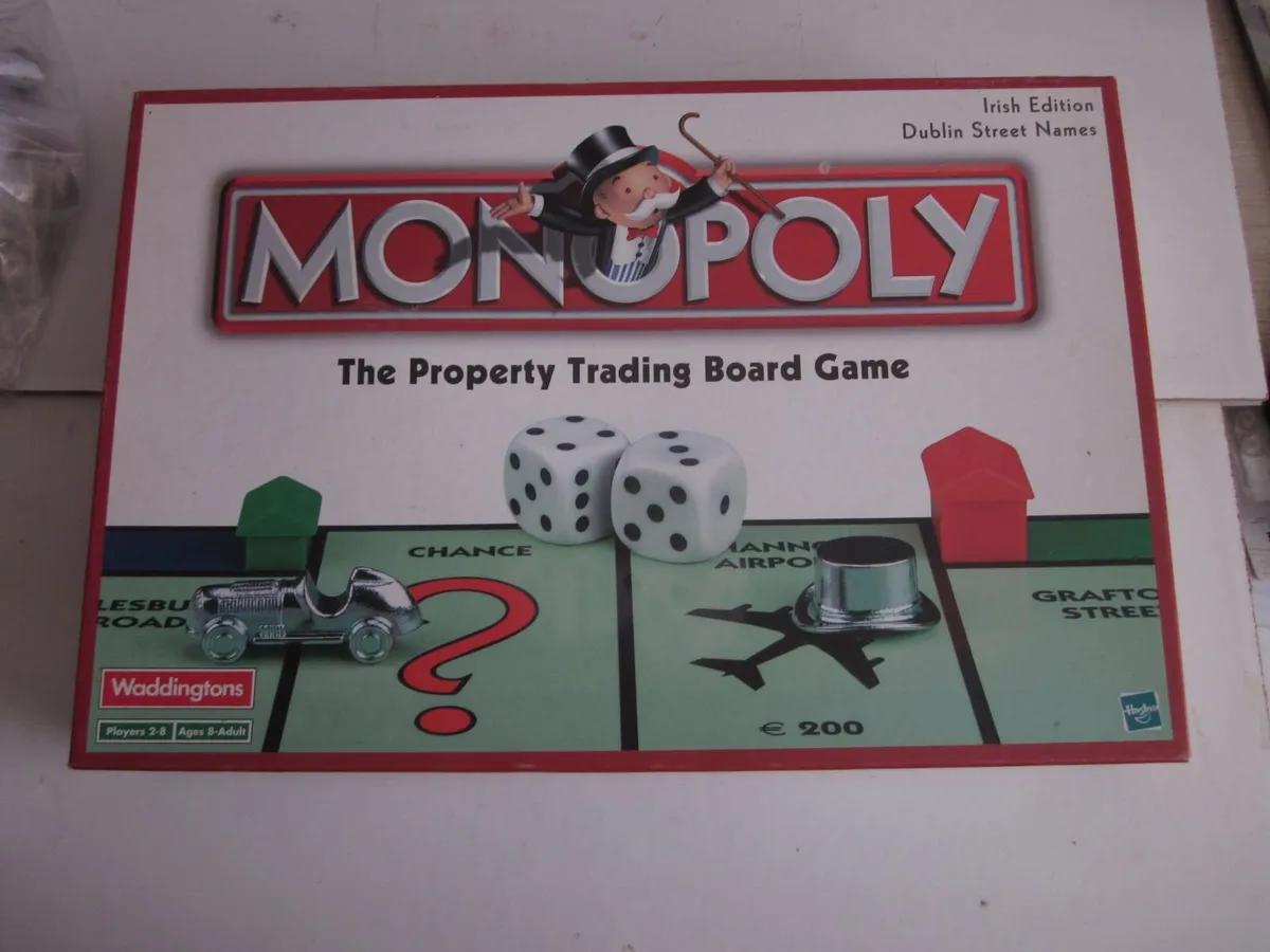 Monopoly Irish Edition Board Game 2001 - Image 1