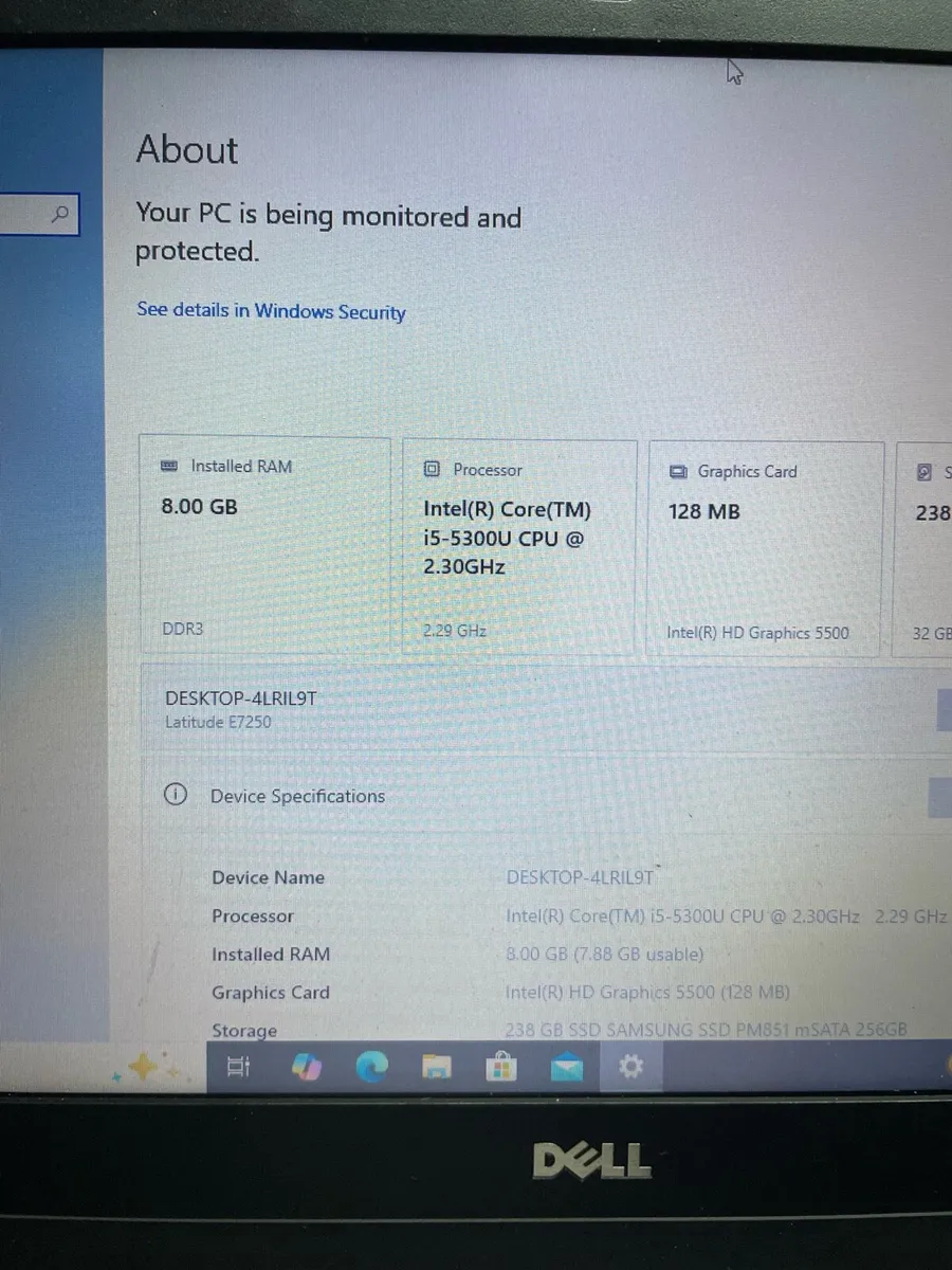 Dell laptop i5 pro windows 10 - Image 4