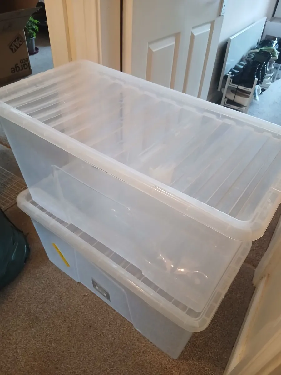 Storage boxes with lids - Image 2
