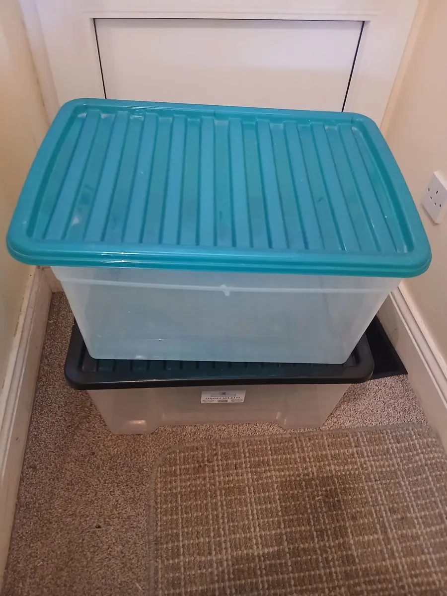 Storage boxes with lids - Image 3
