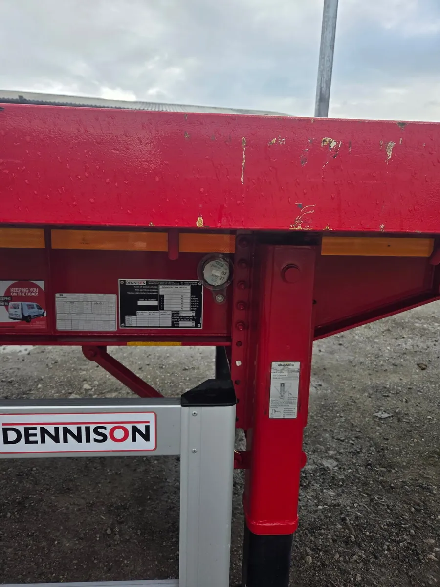 Dennison 45ft flatbed Trailer - Image 2