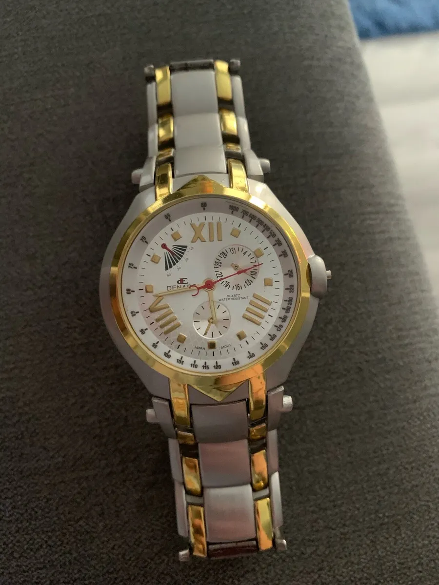 Denacci Mens watch new battery in it - Image 1