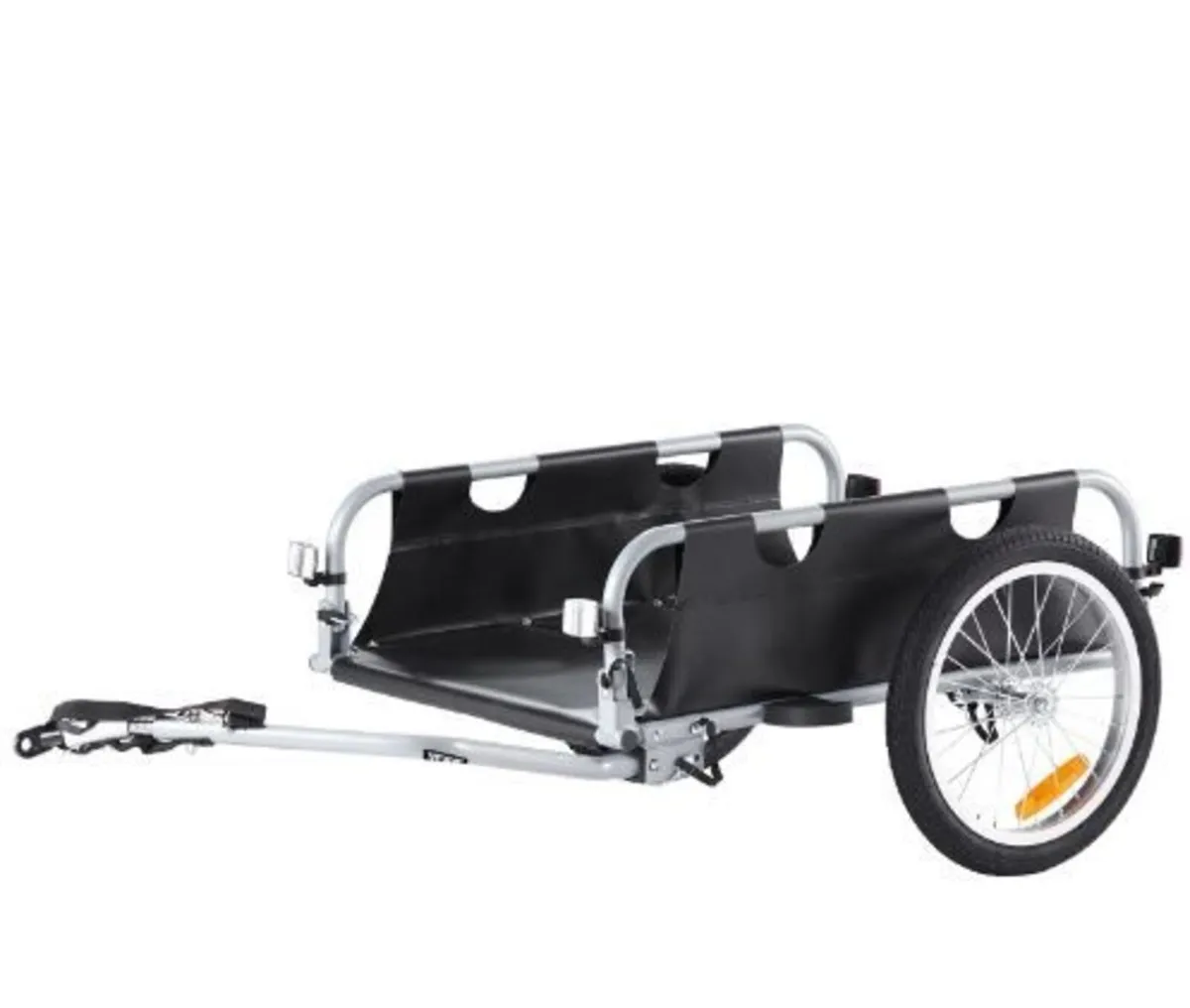Bike Cargo Trailer, 100 lbs Load Capacity - Image 3
