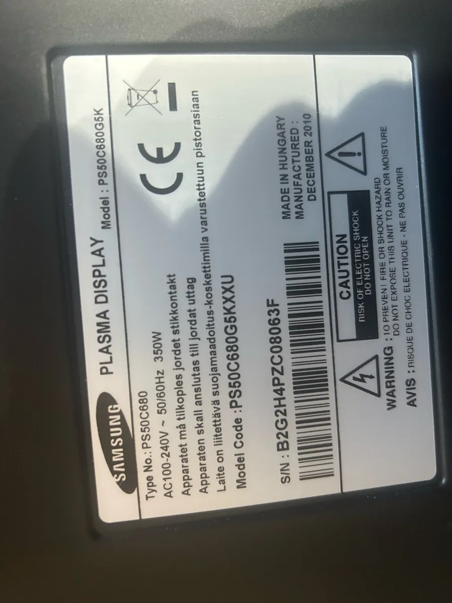 Samsung 50” TV - Image 4