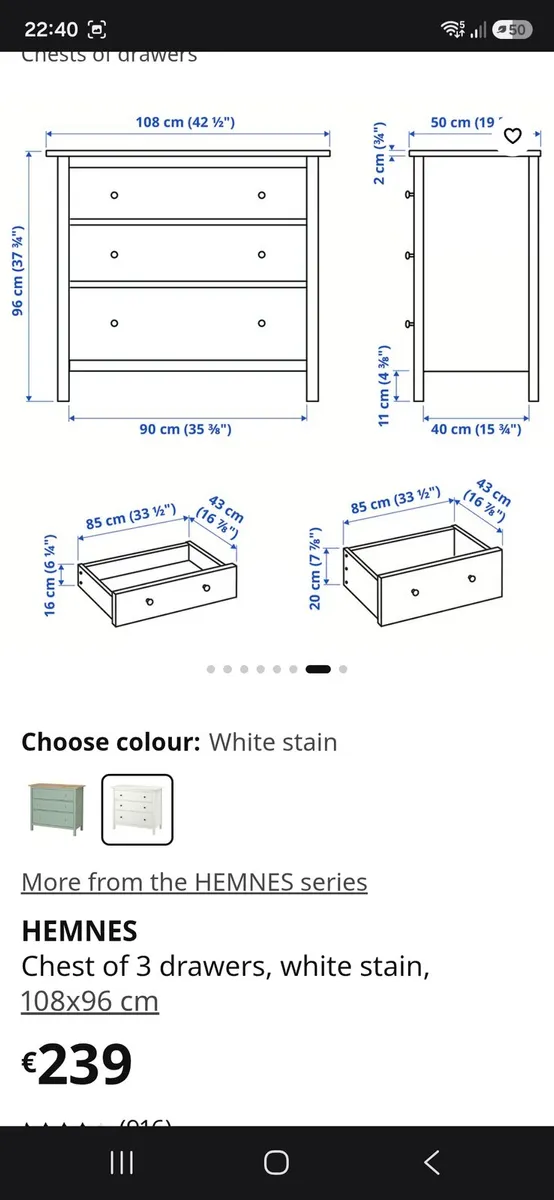 Chest of drawers - Image 2