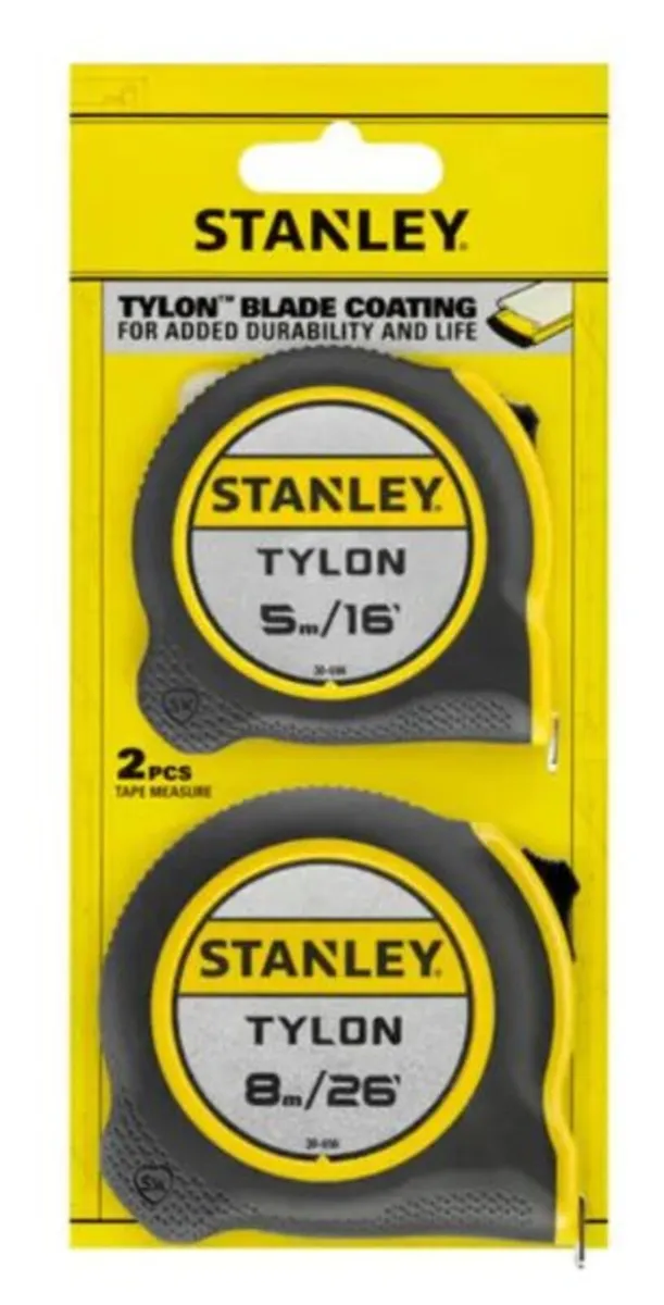 STA998985 Tylon Pocket Tapes 5m/16ft + 8m/26ft - Image 1