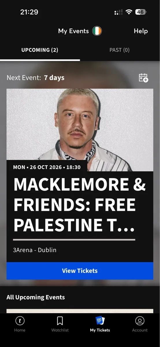 Macklemore & Friends- Free Palestine tour tickets - Image 1