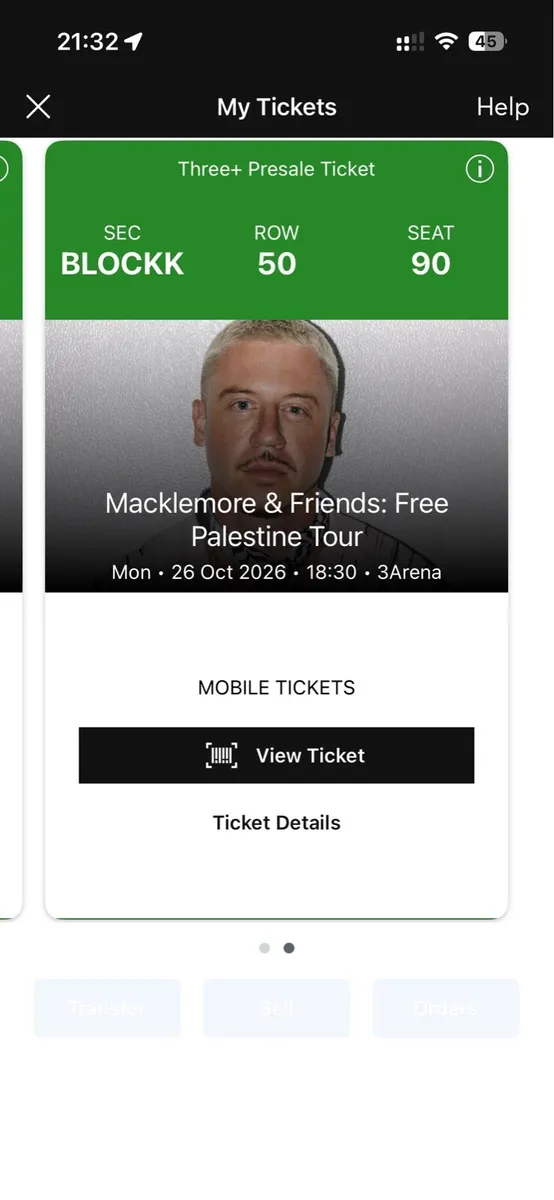 Macklemore & Friends- Free Palestine tour tickets - Image 2