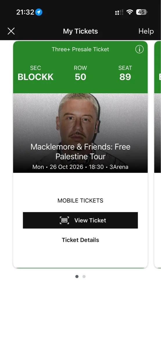 Macklemore & Friends- Free Palestine tour tickets - Image 3
