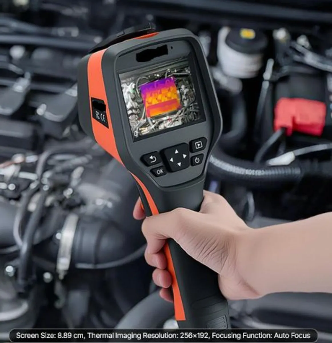 Thermal Camera, 256 x 192 IR Resolution, Handheld - Image 4