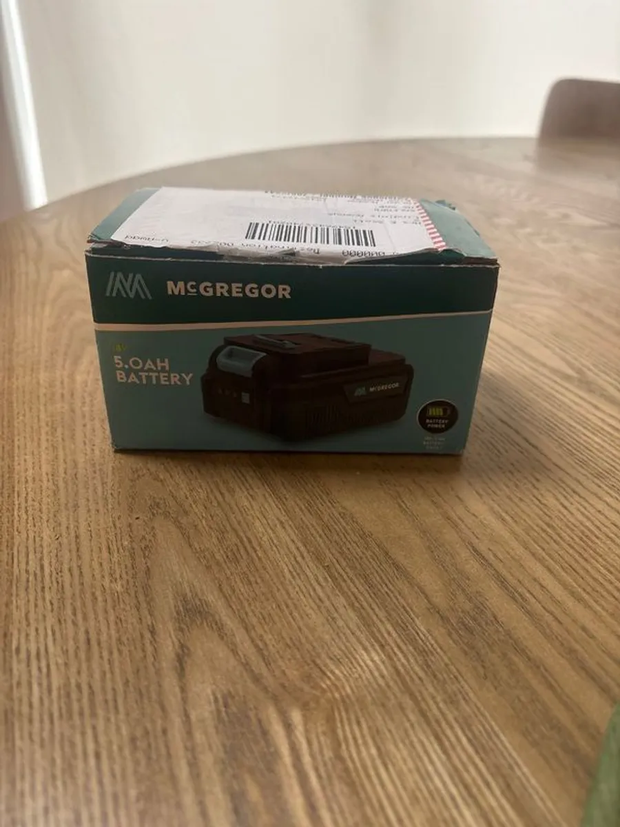 McGregor Battery 5.oah 18v - Image 1