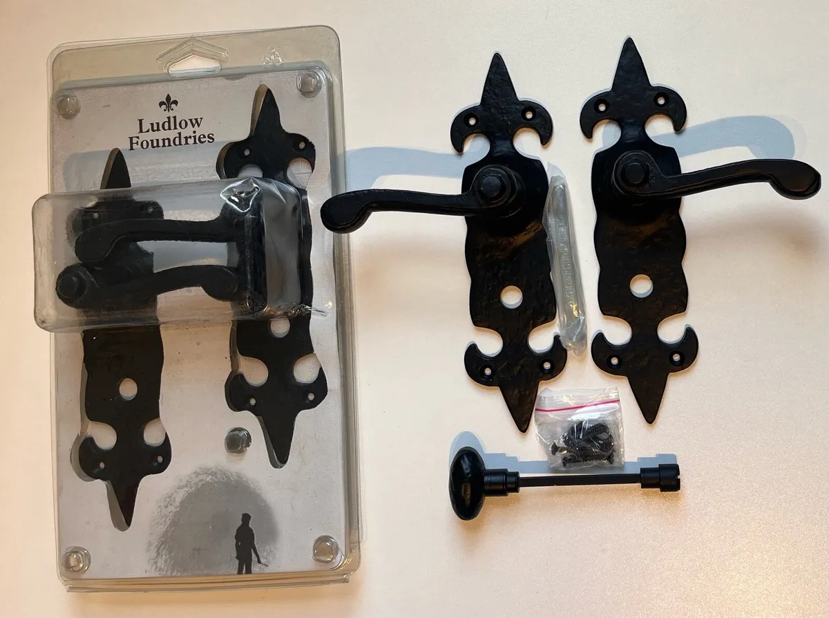 2 NEW Sets Ludlow Lever Door Handles - Image 1