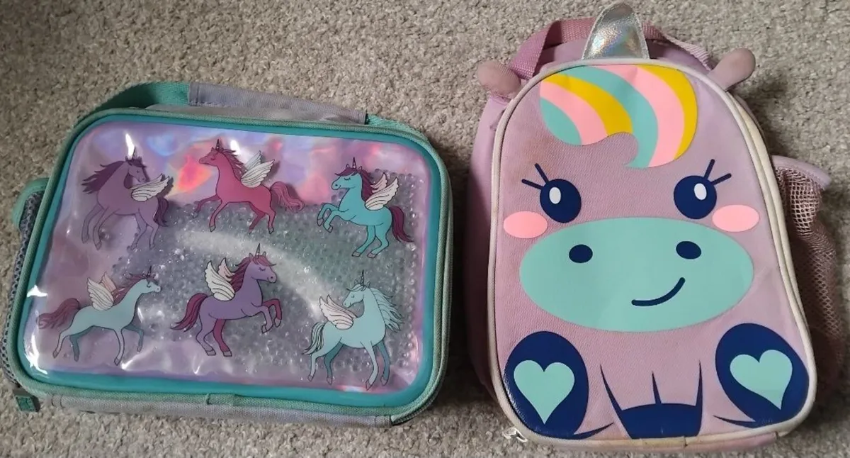 4 Children's Lunch Bags - Unicorn etc. All for €10 - Image 4