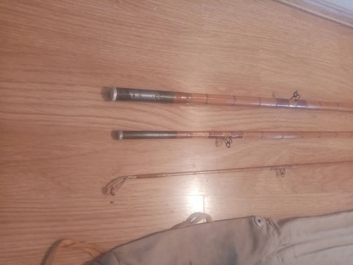 Vintage  Cane fishing Rod - Image 3