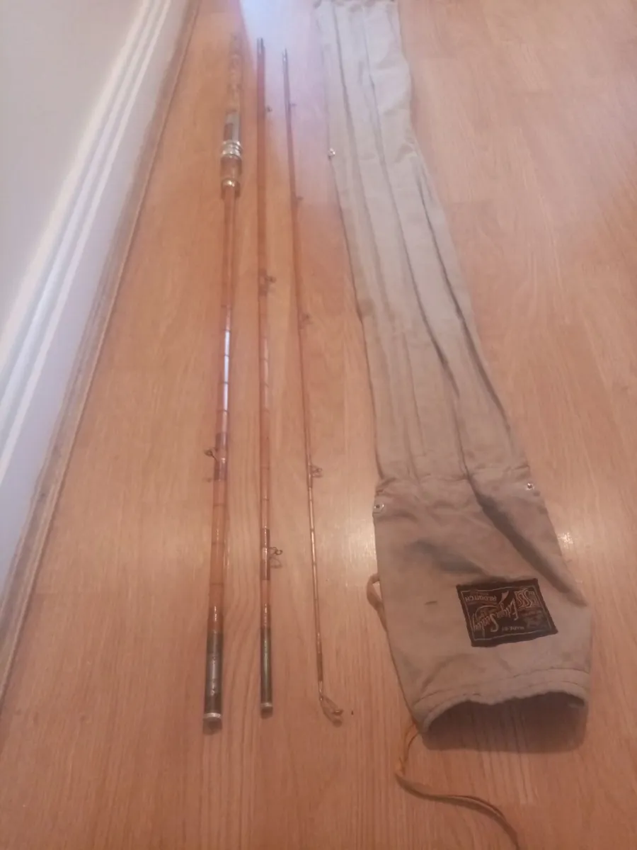 Vintage  Cane fishing Rod - Image 1