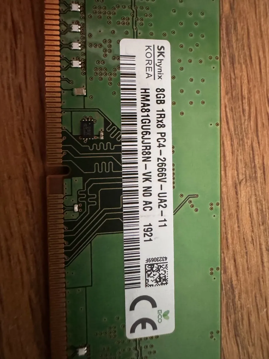 SK Hynix 16GB (2x8GB) DDR4 2666MHz Desktop RAM - Image 1