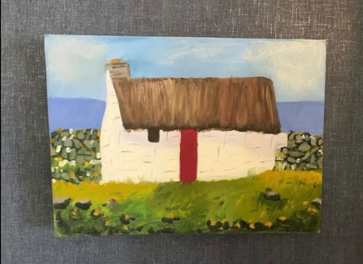 Beautiful Pair of Irish Oil Paintings - Image 3