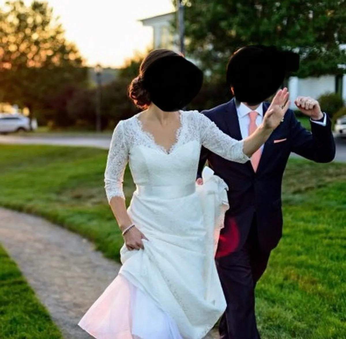 Wedding Dress UK 8 - Image 1