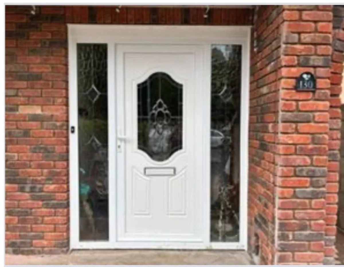 PVC Door with Side Panels
