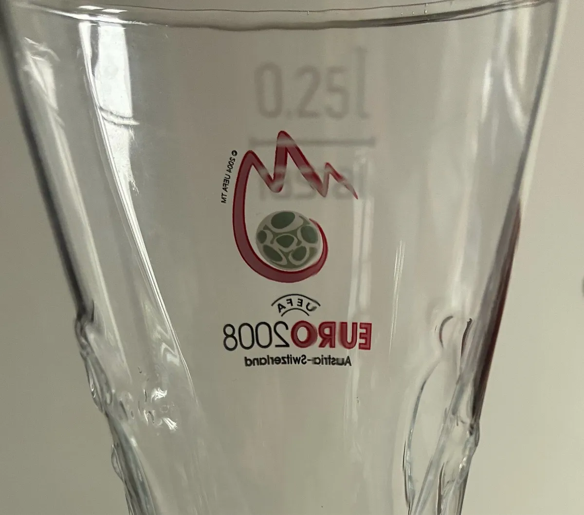 Carlsberg UEFA Euro 2008 Glass - Image 2