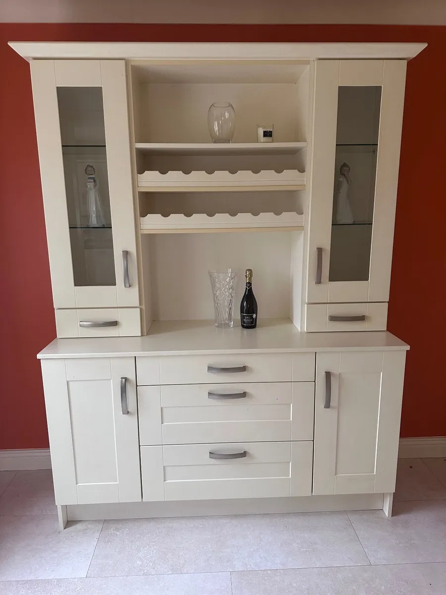 Kitchen Dresser / Display Cabinet with Storage - Image 1