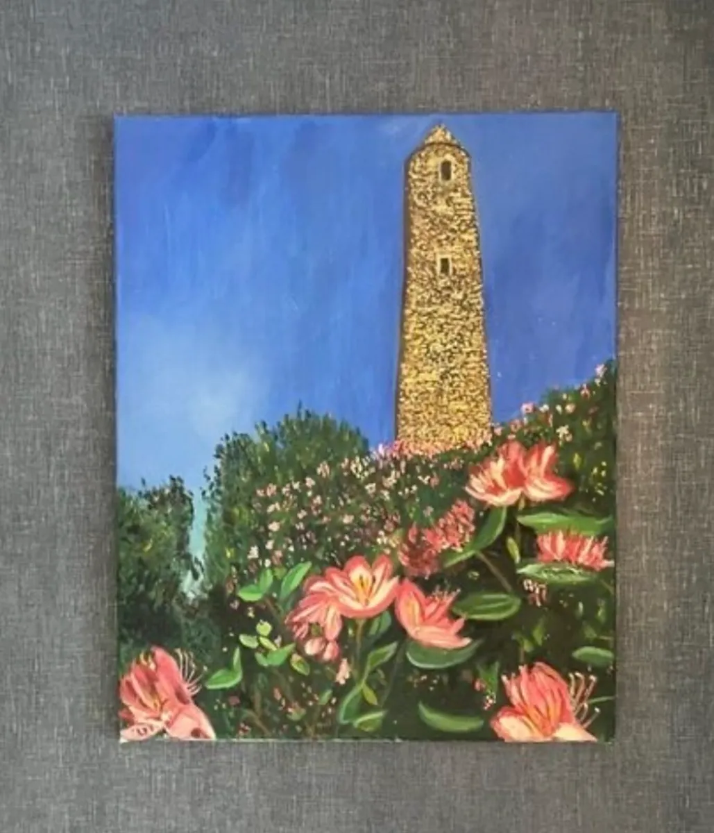 Glendalough Oil Painting