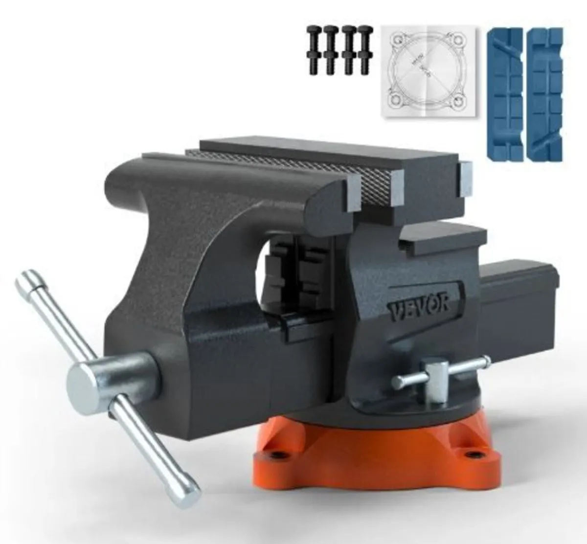 Bench Vise, 16.5 cm Jaw Width 16.5 cm - Image 2