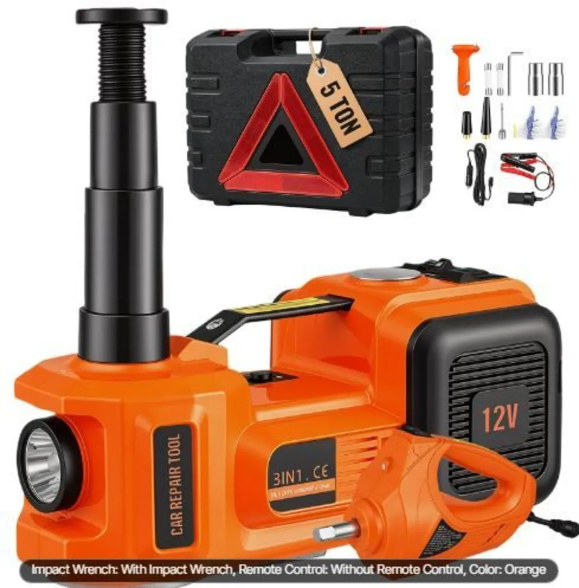 Electric Hydraulic Car Floor Jack 5 Ton 12V - Image 4