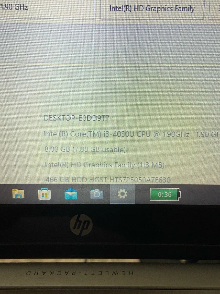 2 HP Laptops with touchscreen win 10 - Image 4