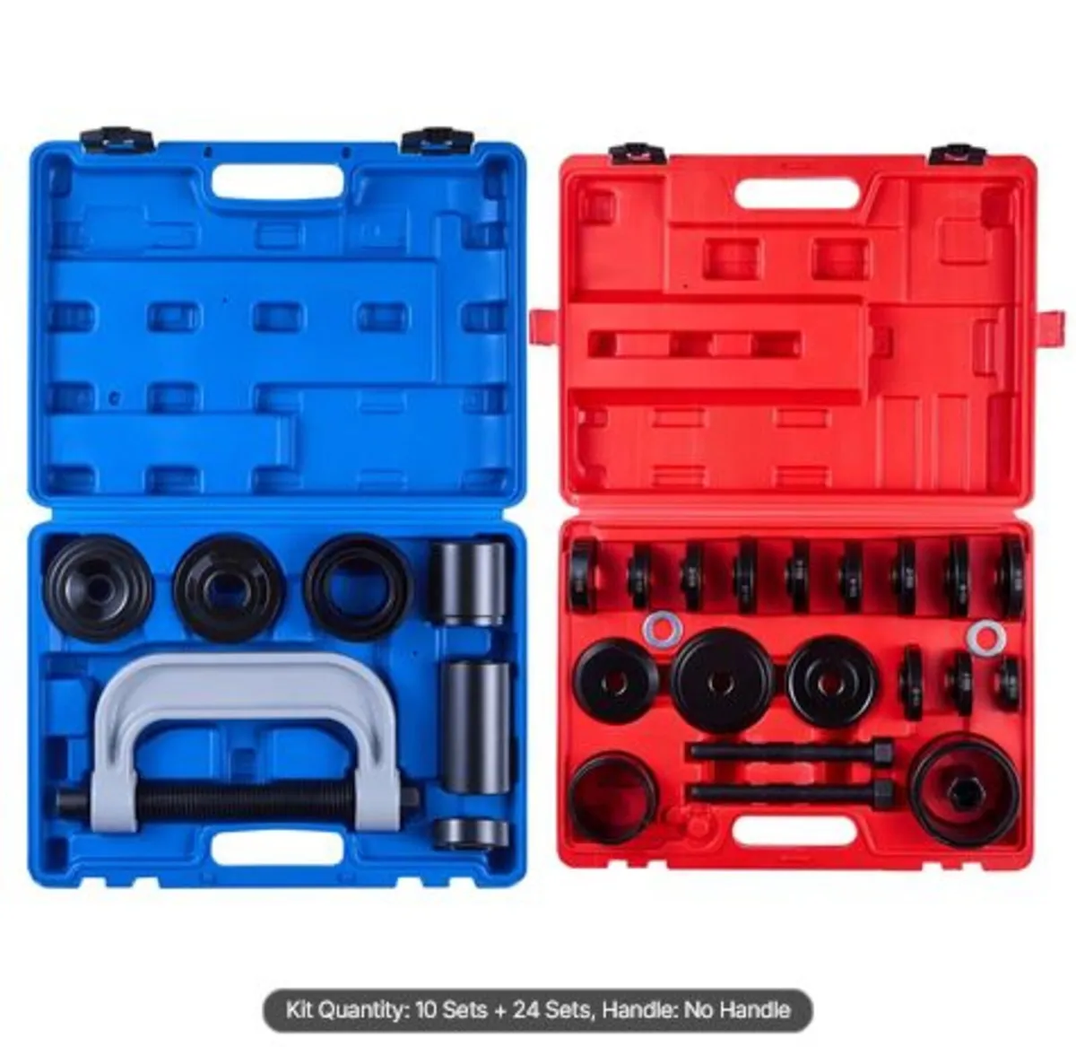 Bearing Press Kit, 10+24 Pcs, 2 in 1 Ball Joint - Image 1