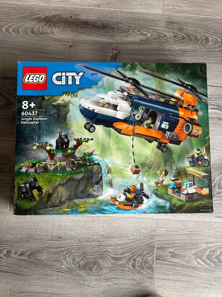 Lego City Jungle Explorer Helicopter m