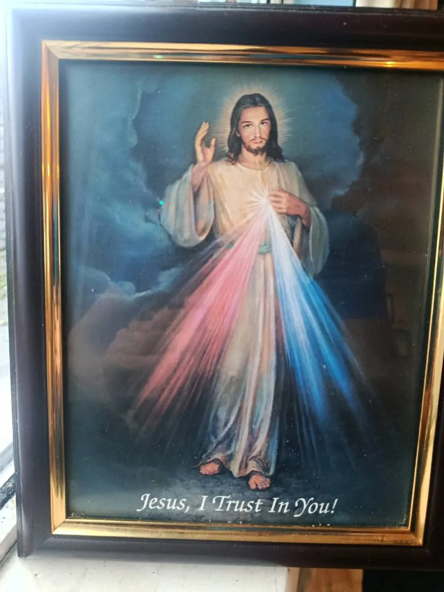 Religious photo "Jesus I trust in you" - Image 1
