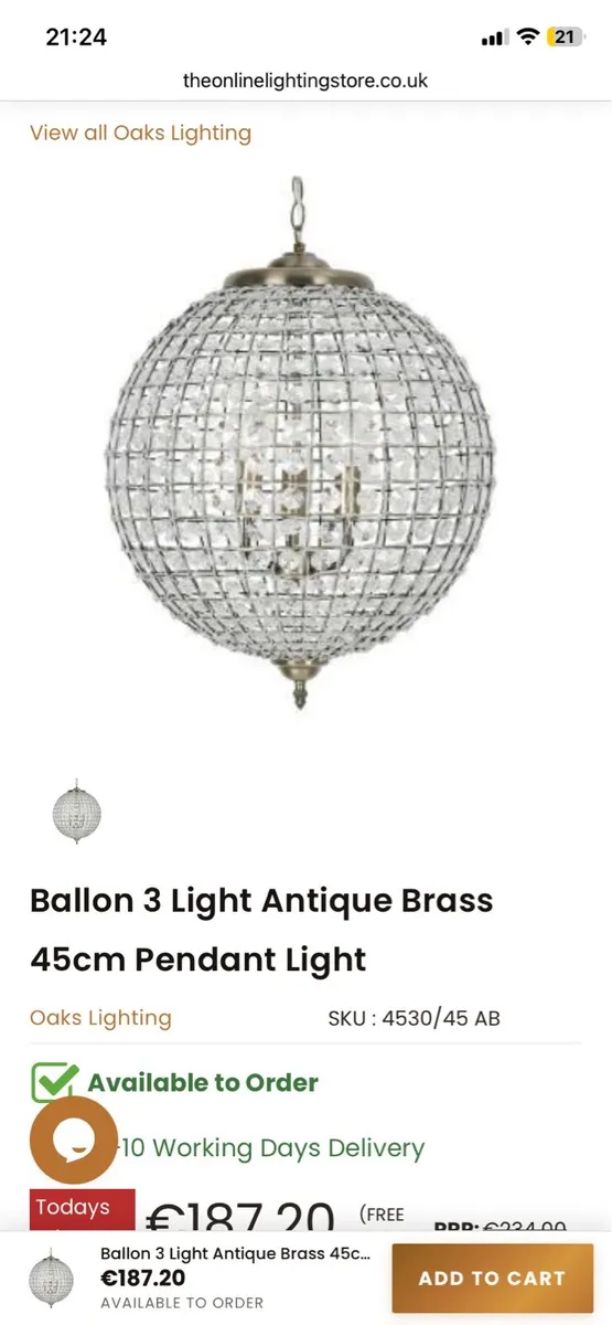 Pendant light - Image 1