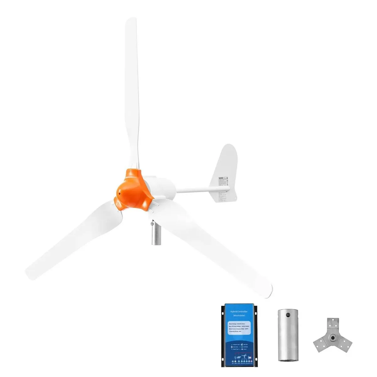 200W 24V Wind Turbine Kit with Hybrid Controller - Image 1