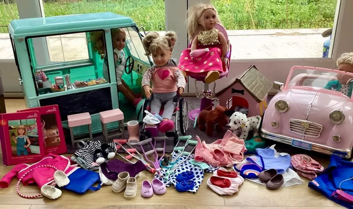 Our Generation Dolls and Accessories Bundle - Image 2