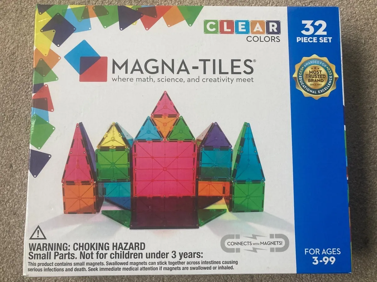 Magna tiles 32 piece aet - Image 1