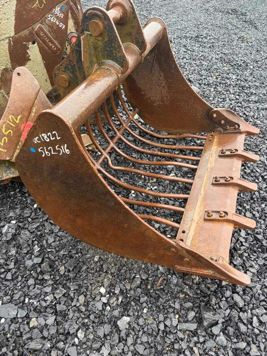 3ft 6 in Riddle bucket 50mm pin suit 7-10t - Image 3