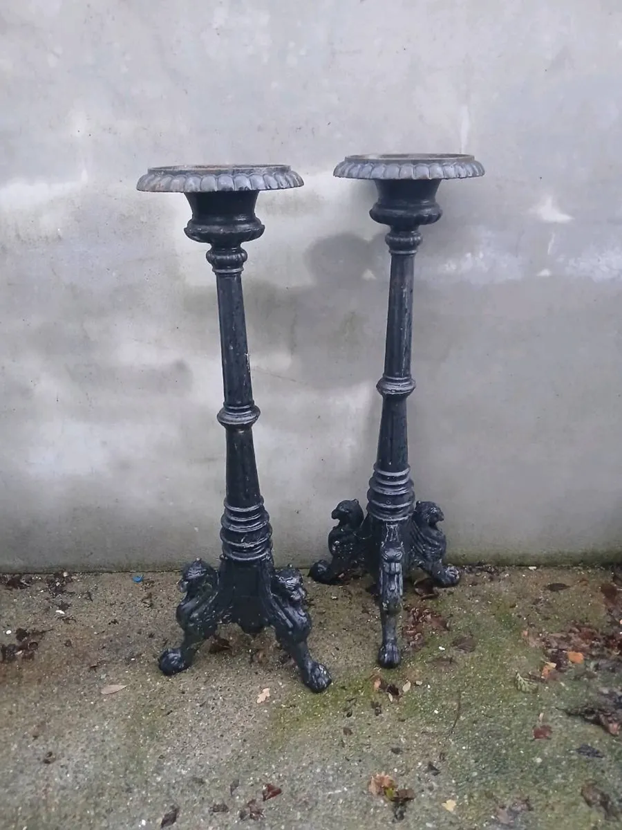 Garden Chair And Two Flower Pots - Image 3