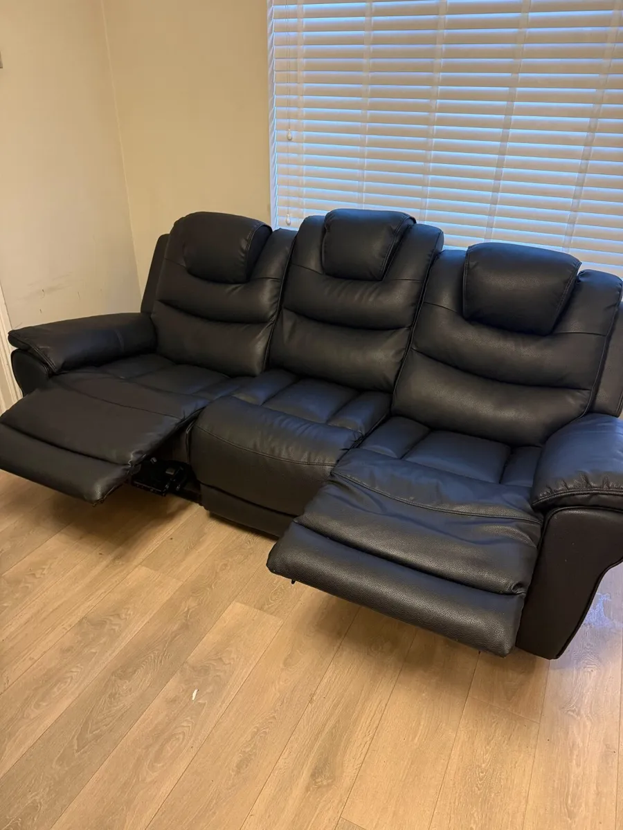 Harvey Norman reclining sofa - Image 4
