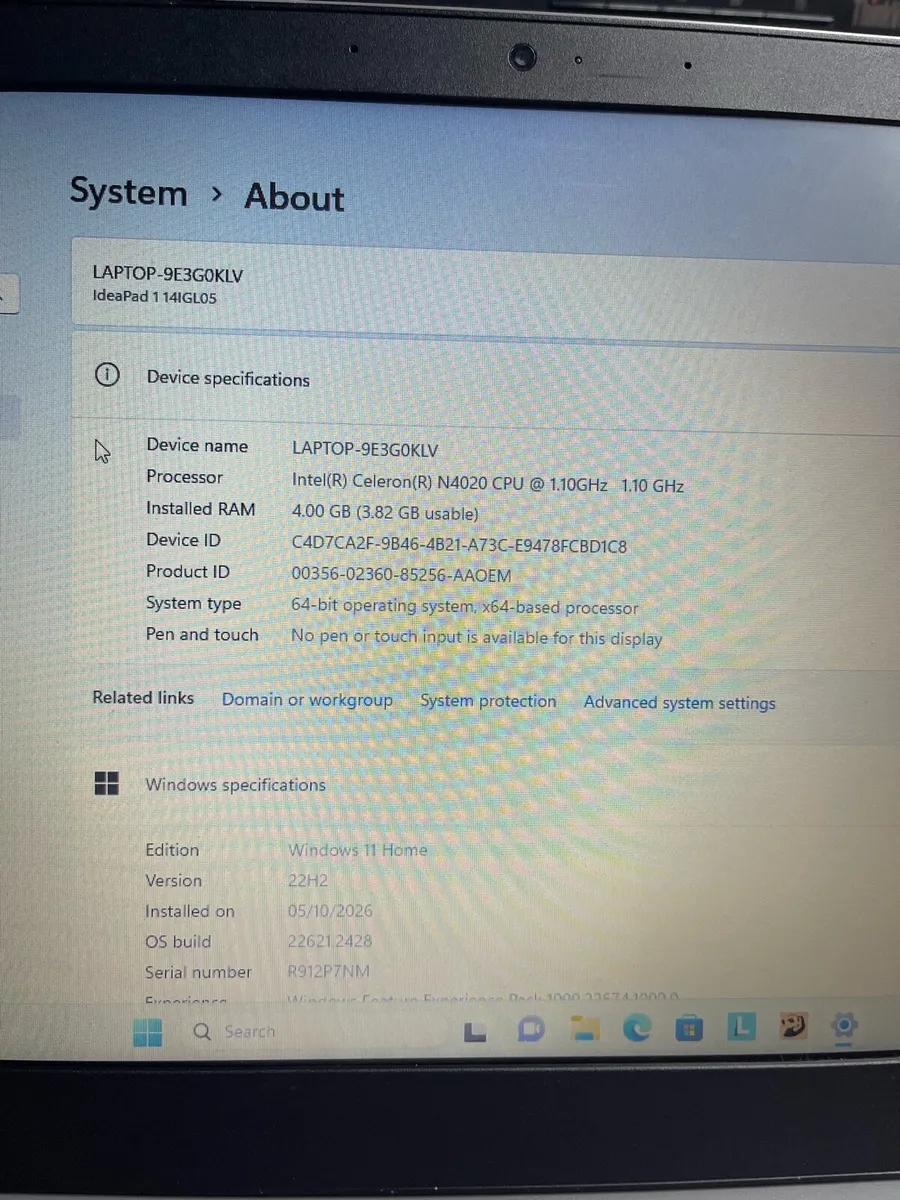 Lenovo Laptop for sale with box - Image 4