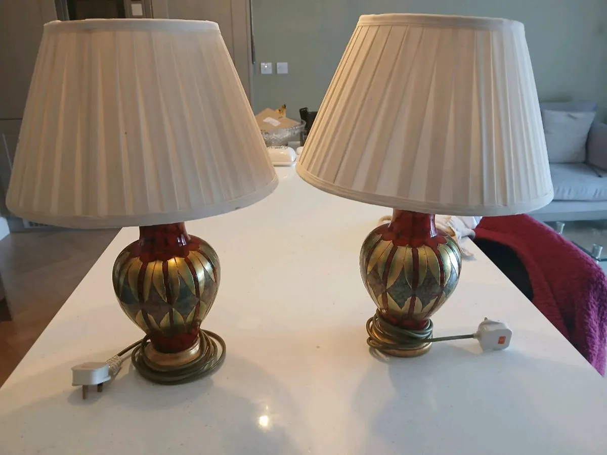 Set of lamps