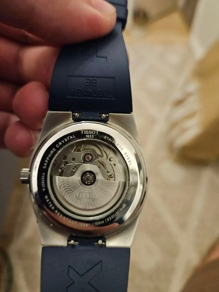 Tissot PRX perfect condition, with metal and rubber strap - Image 4