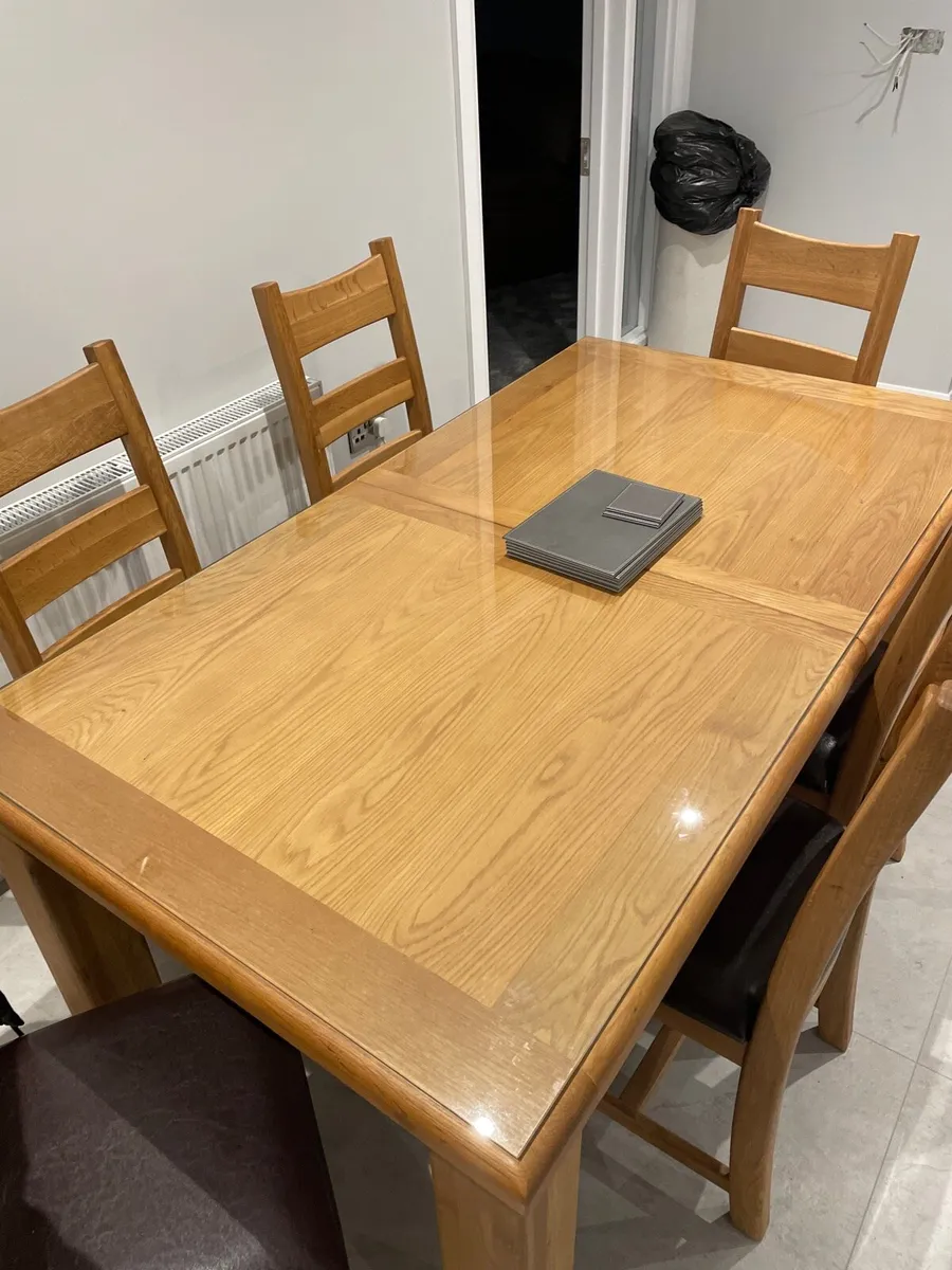 Glass table top