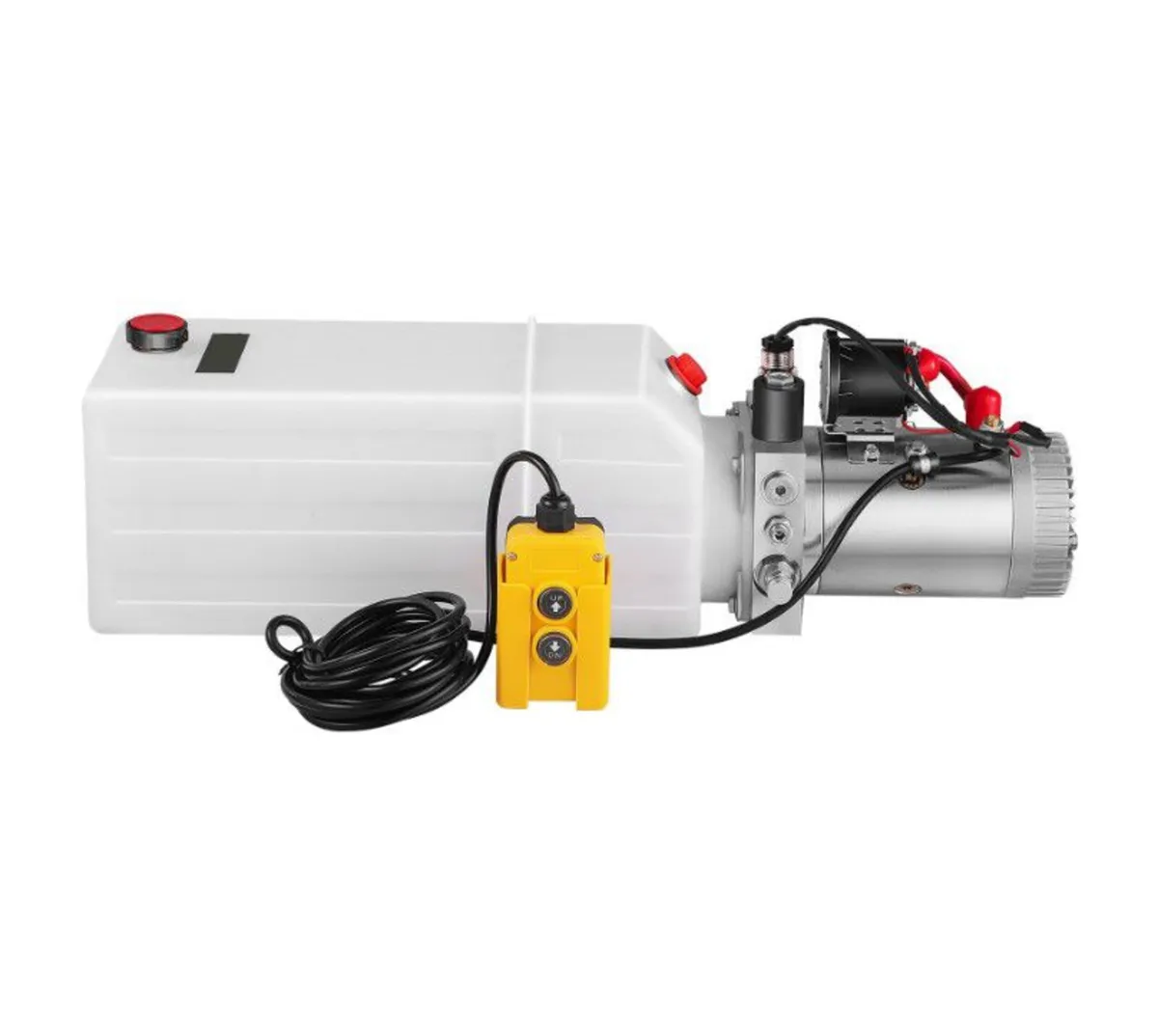 8 Quart Single Acting Hydraulic Pump 12V Power Uni - Image 3