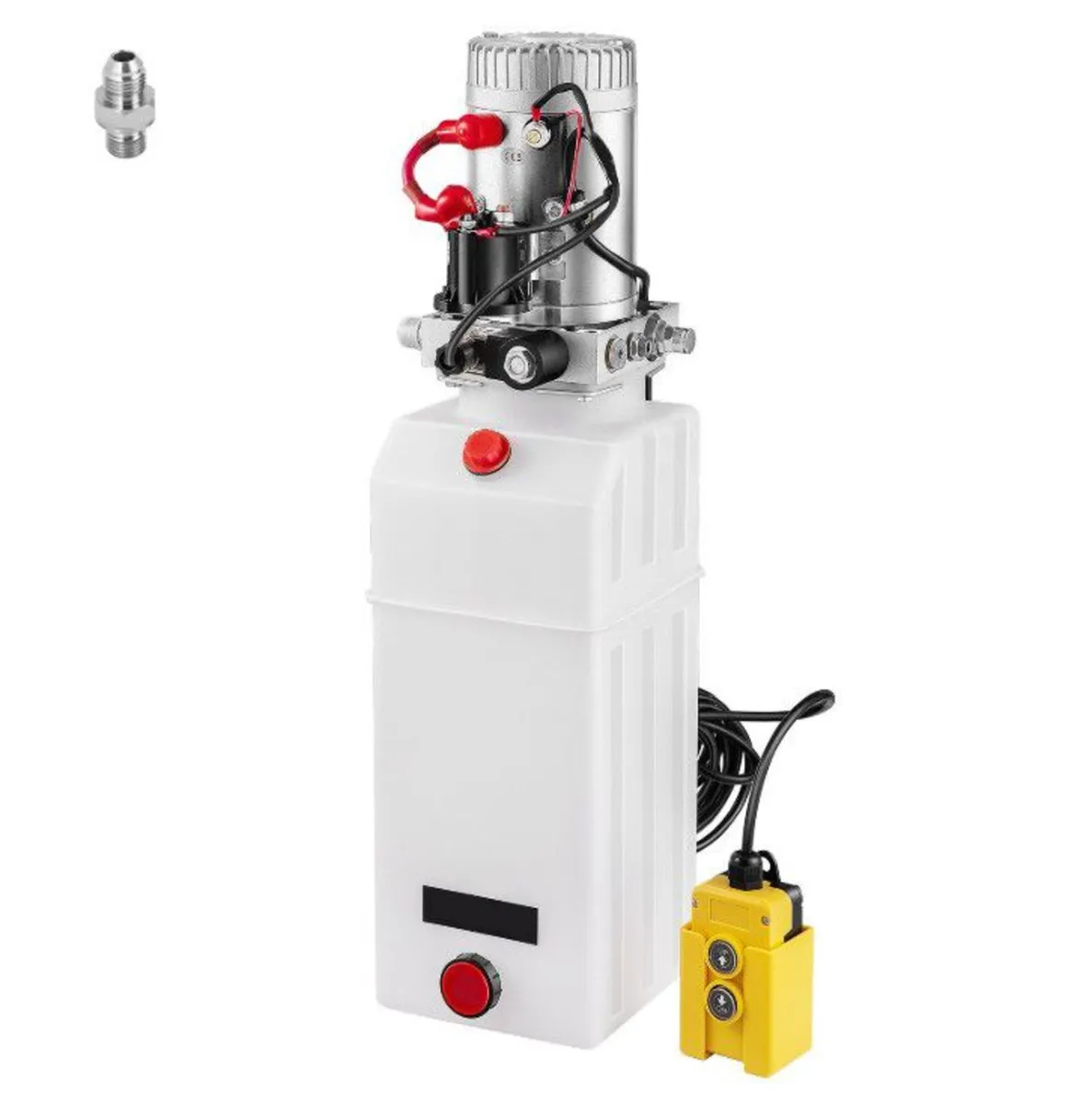 8 Quart Single Acting Hydraulic Pump 12V Power Uni - Image 1