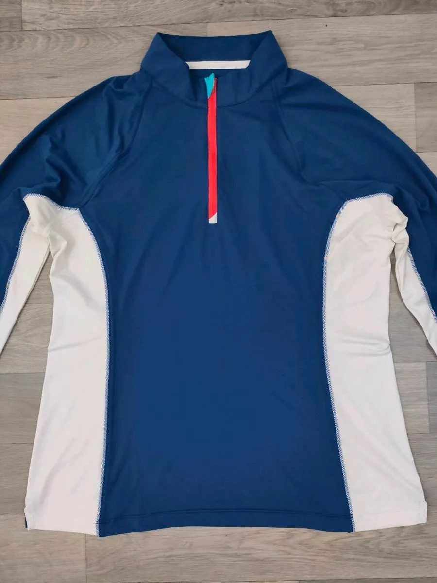 Peter Millar Half Zip Golf Jumper Womens Large - Image 2